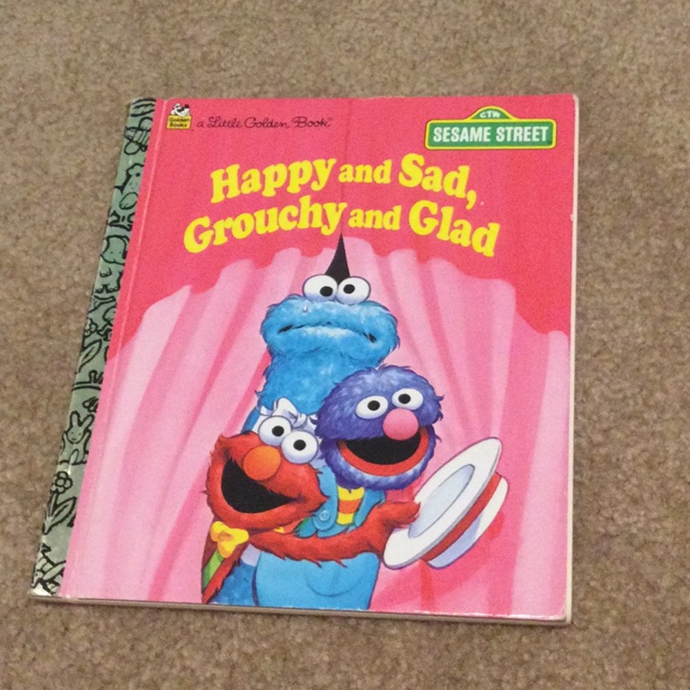 Sesame Street Little Golden Book By Constance Allen